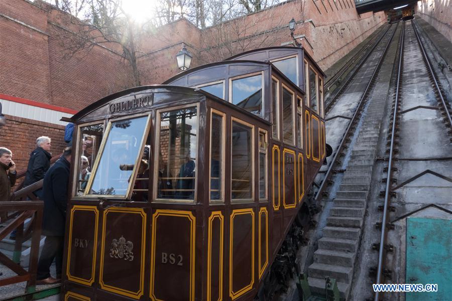  HUNGARY-BUDAPEST-BUDA CASTLE HILL FUNICULAR 