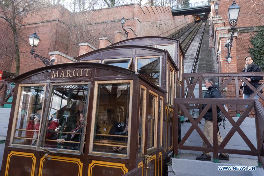  HUNGARY-BUDAPEST-BUDA CASTLE HILL FUNICULAR 