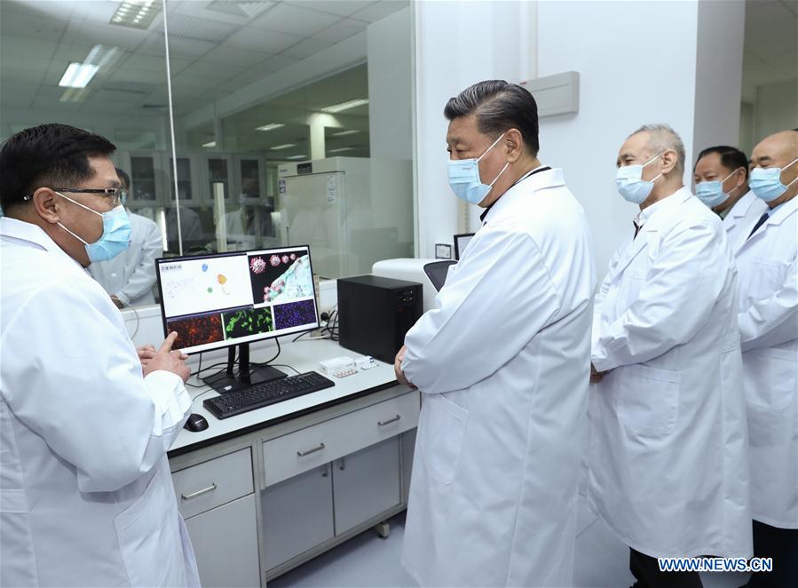 CHINA-BEIJING-XI JINPING-COVID-19-INSPECTION (CN)