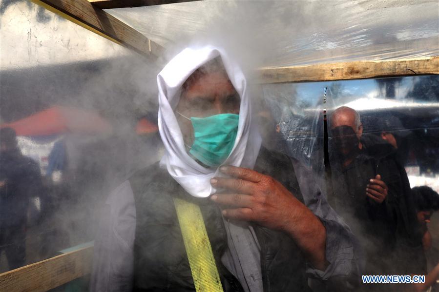 IRAQ-BAGHDAD-COVID-19-PREVENTION MEASURES