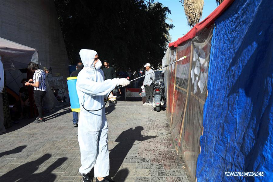 IRAQ-BAGHDAD-COVID-19-PREVENTION MEASURES