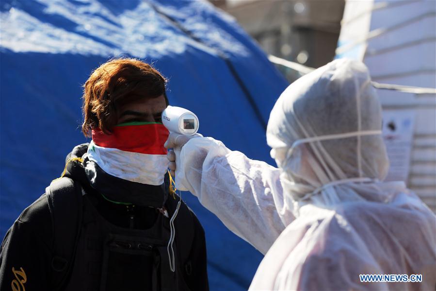 IRAQ-BAGHDAD-COVID-19-PREVENTION MEASURES