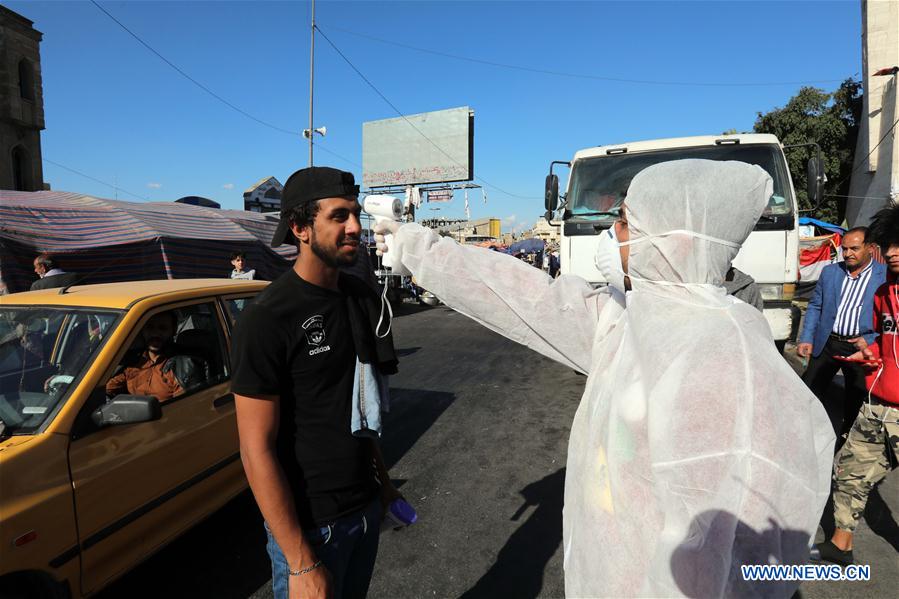 IRAQ-BAGHDAD-COVID-19-PREVENTION MEASURES