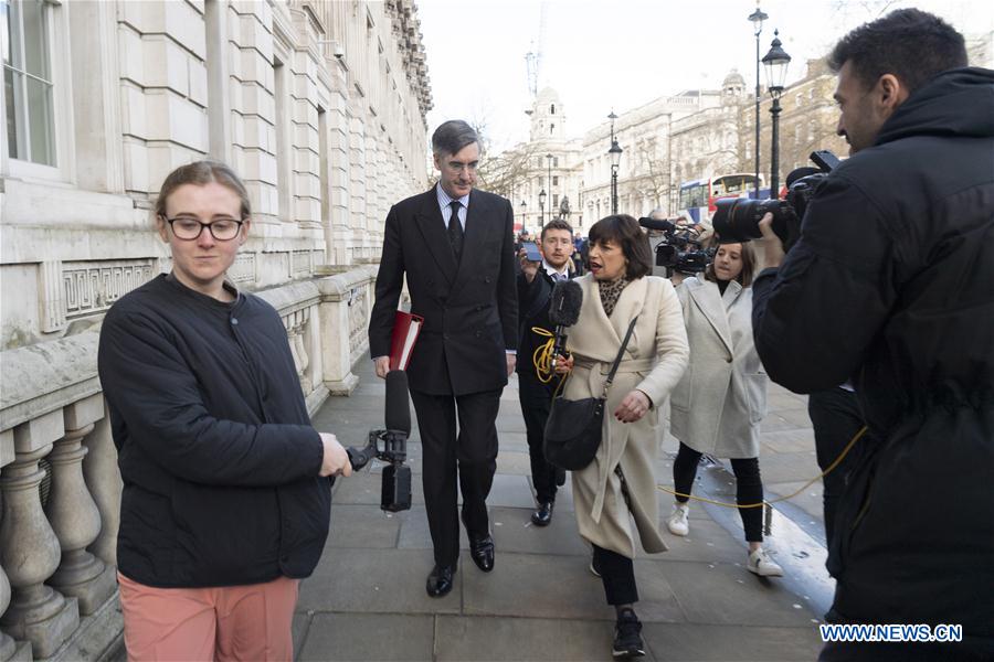 BRITAIN-LONDON-COVID-19-COBRA EMERGENCY MEETING