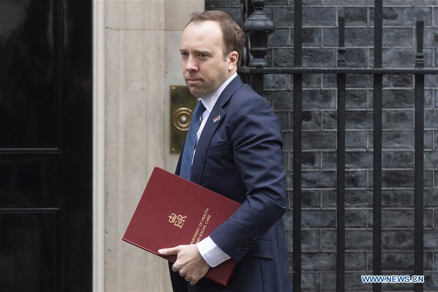 BRITAIN-LONDON-COVID-19-COBRA EMERGENCY MEETING