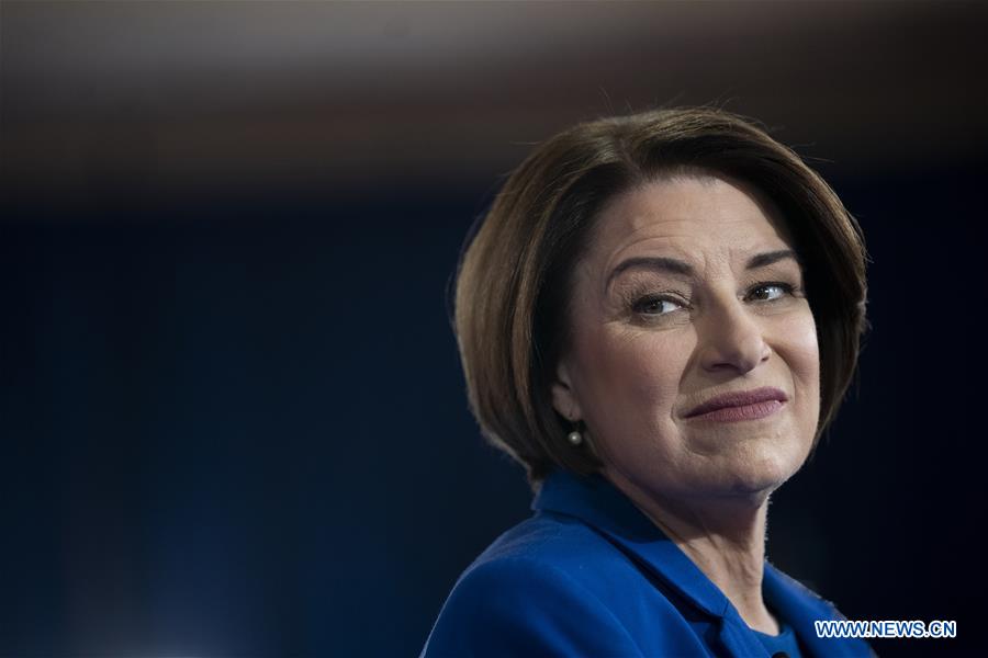 U.S.-AMY KLOBUCHAR-PRESIDENTIAL CAMPAIGN-ENDING