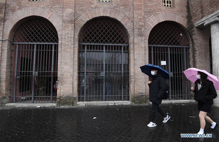 ITALY-ROME-NOVEL CORONAVIRUS-INFECTION-INCREASE