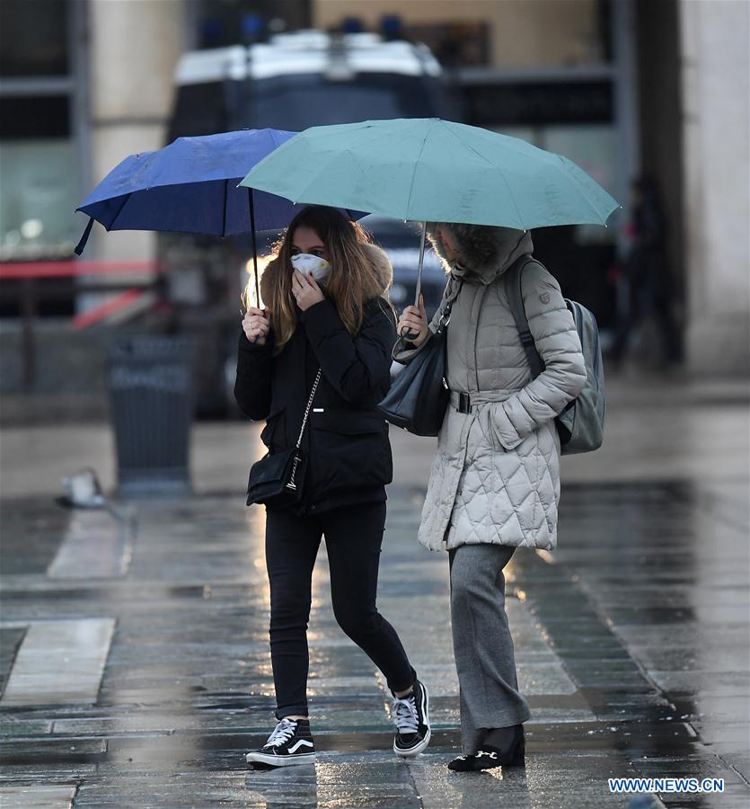 ITALY-ROME-NOVEL CORONAVIRUS-INFECTION-INCREASE