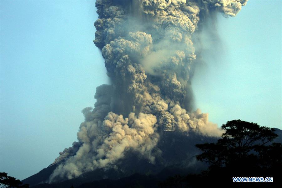 INDONESIA-CENTRAL JAVA-MOUNT MERAPI-ERUPTION