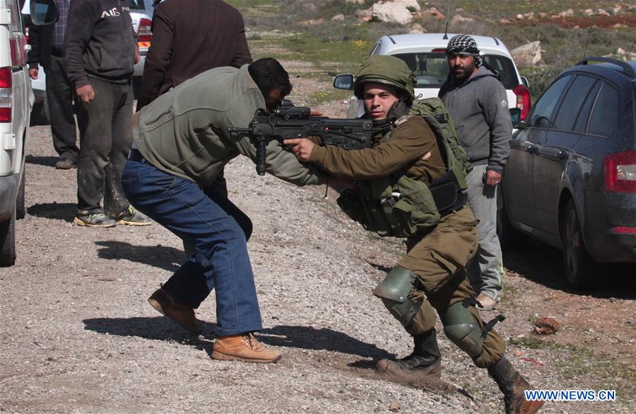 MIDEAST-NABLUS-CLASHES