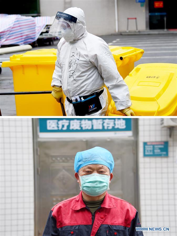 CHINA-HUBEI-XIAOGAN-SANITATION WORKERS IN HOSPITALS (CN)