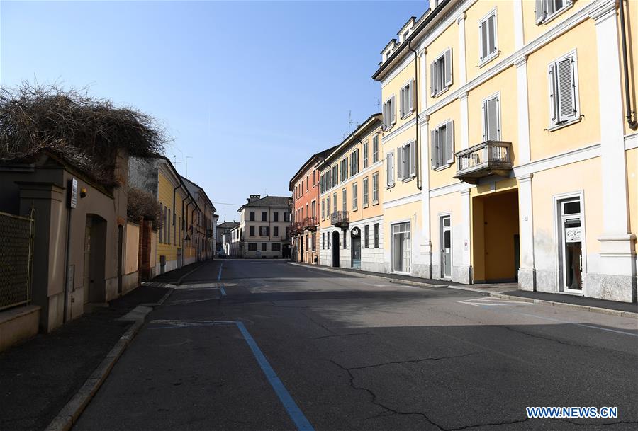 ITALY-CODOGNO-COVID-19-CITY VIEW