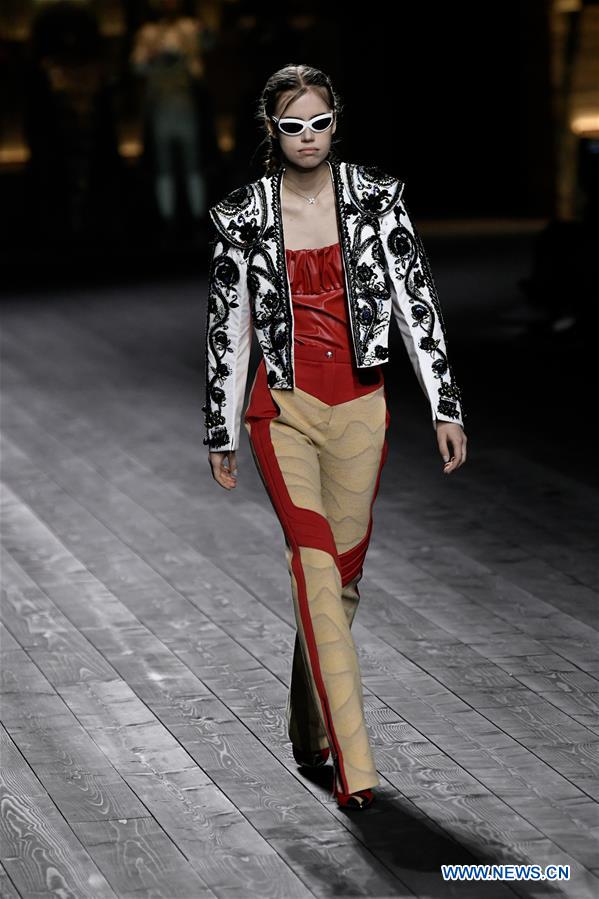 FRANCE-PARIS-FASHION WEEK-LOUIS VUITTON