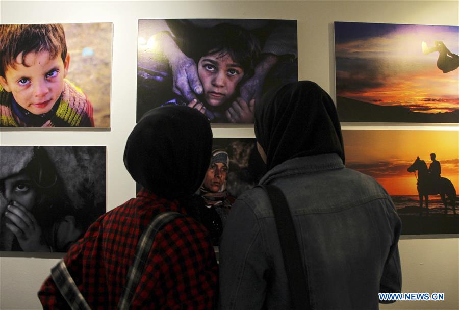 MIDEAST-GAZA-EXHIBITION