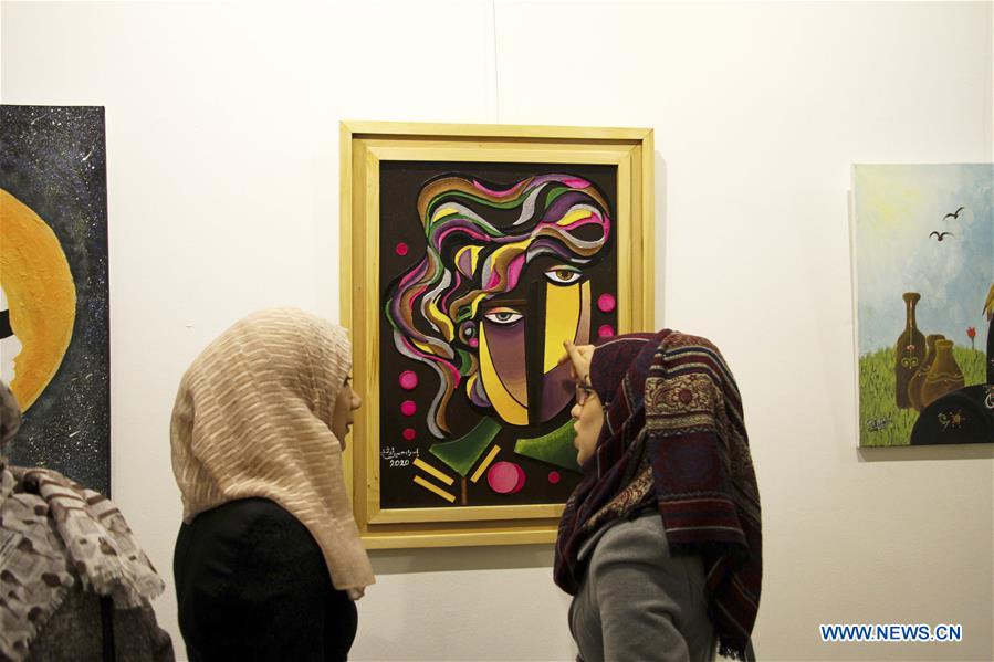 MIDEAST-GAZA-EXHIBITION