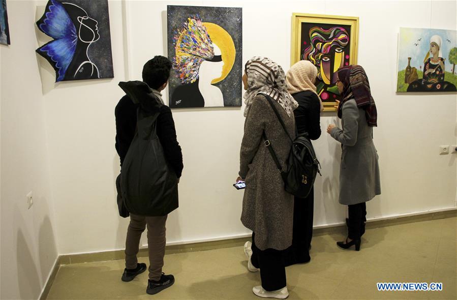 MIDEAST-GAZA-EXHIBITION
