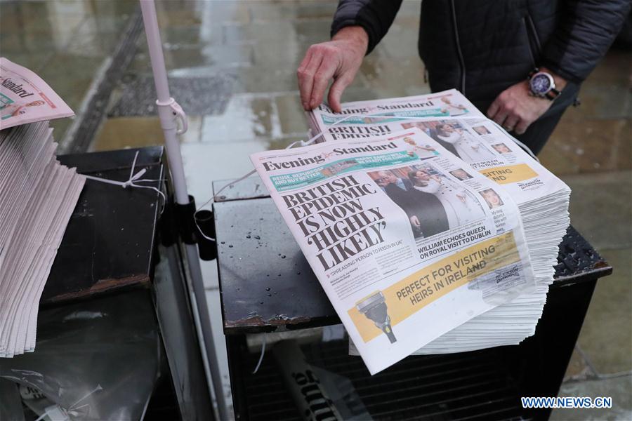 BRITAIN-LONDON-BOOK FAIR-CANCELLATION-CORONAVIRUS