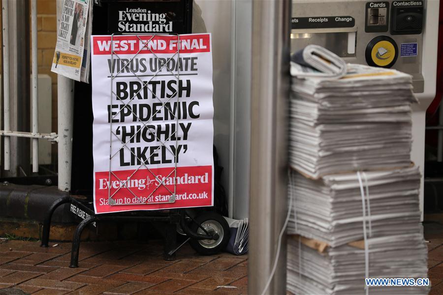 BRITAIN-LONDON-BOOK FAIR-CANCELLATION-CORONAVIRUS