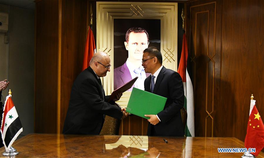 SYRIA-DAMASCUS-CHINA-ECONOMIC COOPERATION AGREEMENT