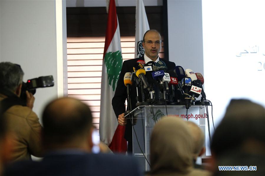 LEBANON-BEIRUT-HEALTH MINISTER-COVID-19