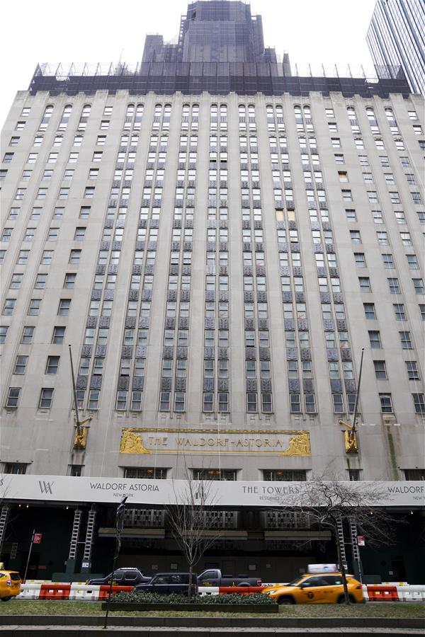 U.S.-NEW YORK-WALDORF ASTORIA-RESIDENTS-OWNERSHIP