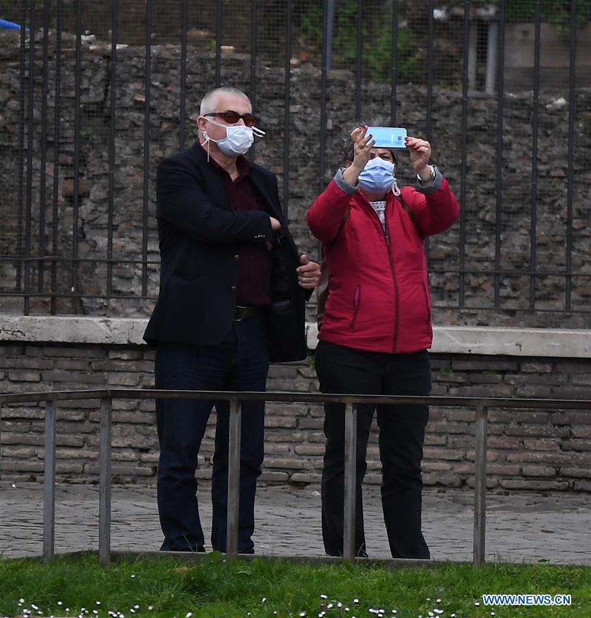 ITALY-ROME-COVID-19-CONFIRMED CASES