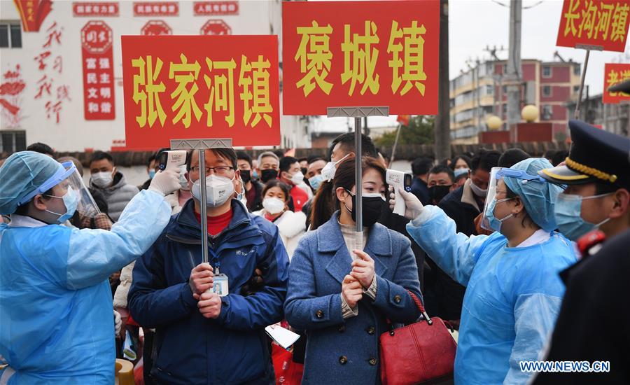 CHINA-SHAANXI-MIGRANT WORKER-BACK TO WORK (CN)