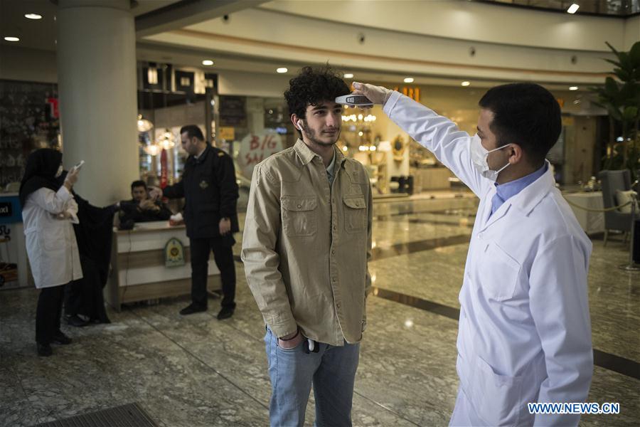 IRAN-TEHRAN-NOVEL CORONAVIRUS-SHOPPING CENTER