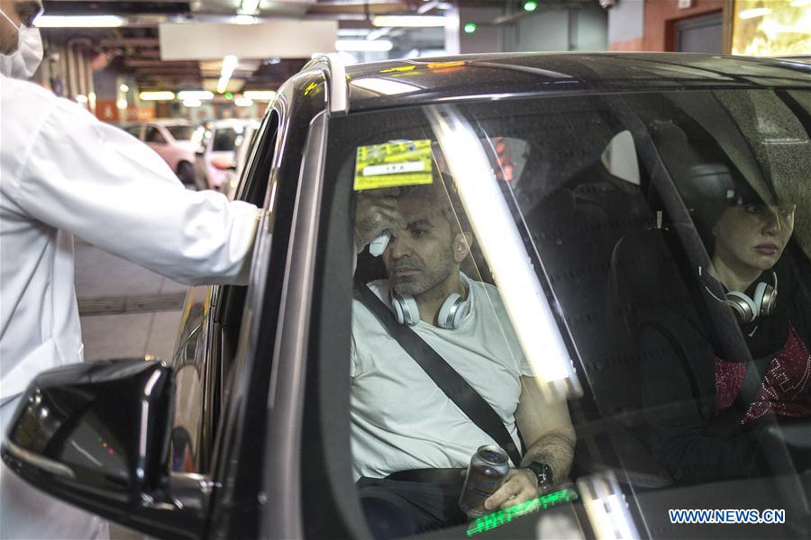 IRAN-TEHRAN-NOVEL CORONAVIRUS-SHOPPING CENTER