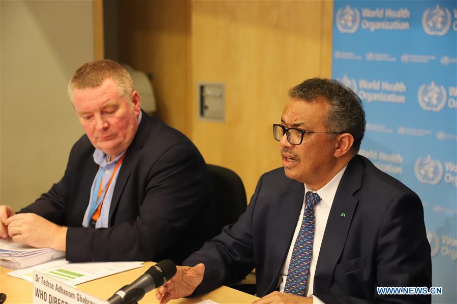 SWITZERLAND-GENEVA-WHO-PRESS BRIEFING