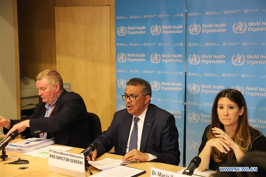 SWITZERLAND-GENEVA-WHO-PRESS BRIEFING