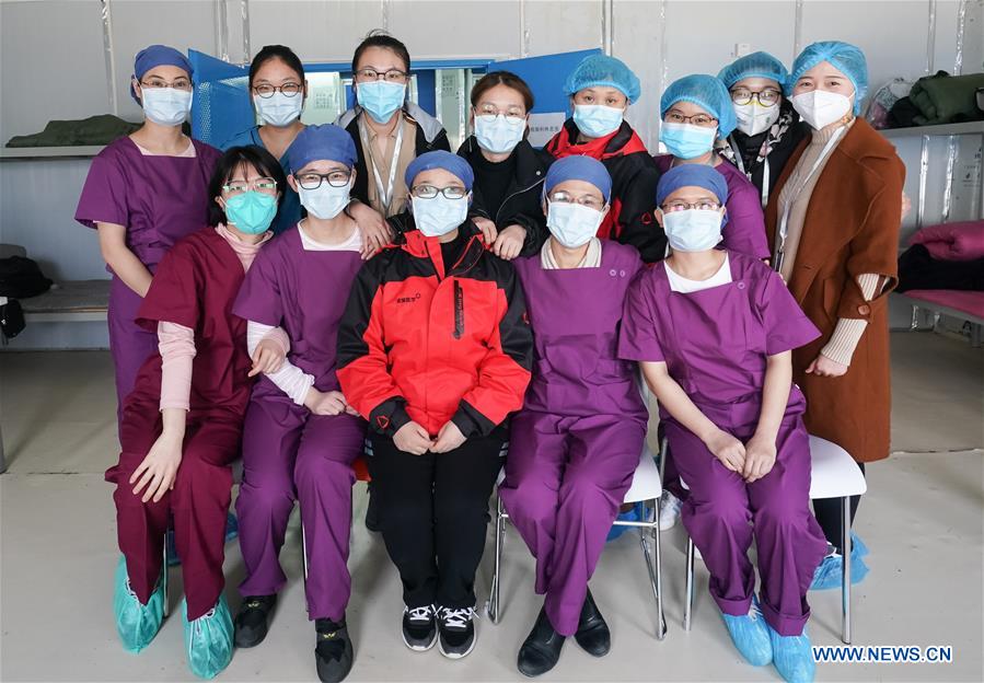 CHINA-HUBEI-WUHAN-COVID-19-LEISHENSHAN HOSPITAL-CLINICAL LABORATORY-FEMALE (CN)