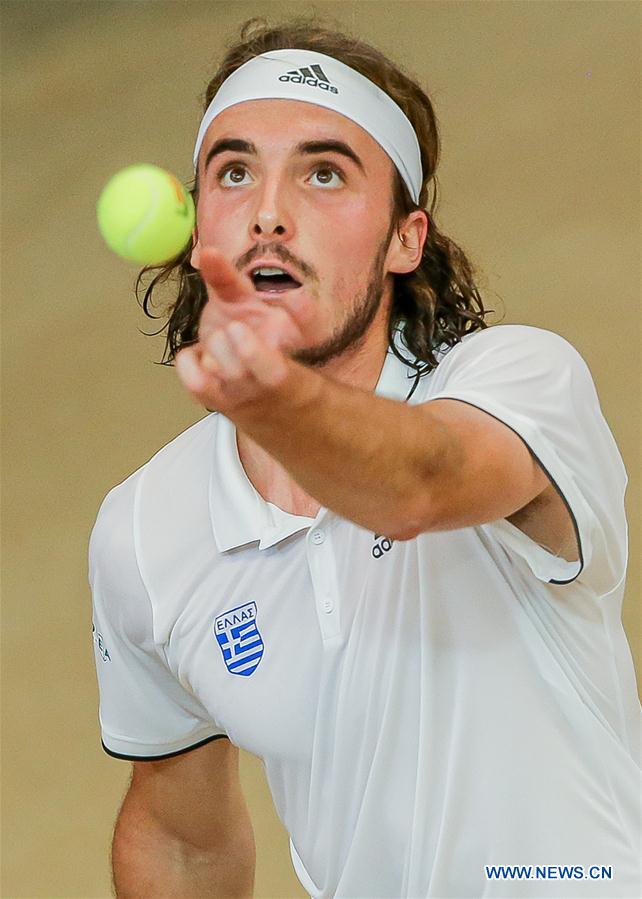 (SP)PHILIPPINES-MANILA-TENNIS-DAVIS CUP-GREECE VS PHILIPPINES