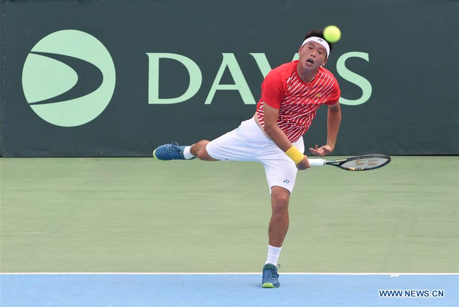 (SP)INDONESIA-JAKARTA-TENNIS-DAVIS CUP-INDONESIA VS KENYA