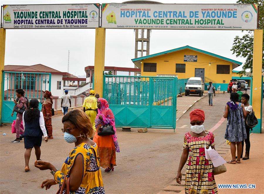 CAMEROON-YAOUNDE-COVID-19
