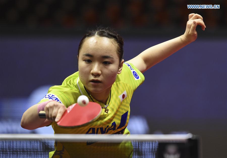 (SP)QATAR-DOHA-TABLE TENNIS-QATAR OPEN-WOMEN'S SINGLES