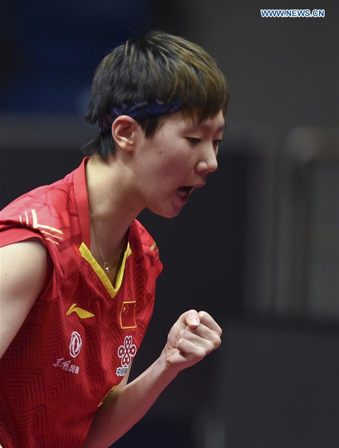 (SP)QATAR-DOHA-TABLE TENNIS-QATAR OPEN-WOMEN'S SINGLES