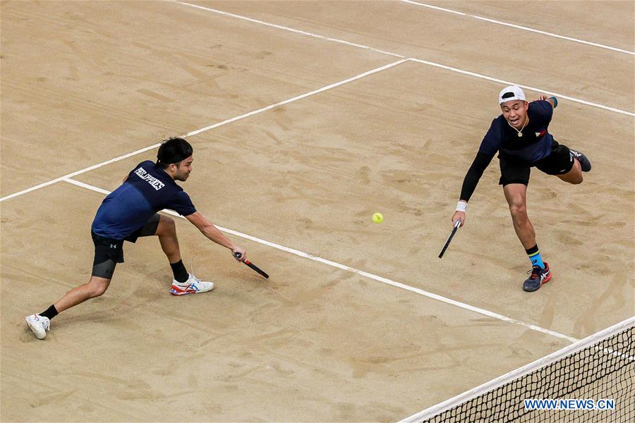 (SP)PHILIPPINES-MANILA-TENNIS-DAVIS CUP-GREECE VS PHILIPPINES