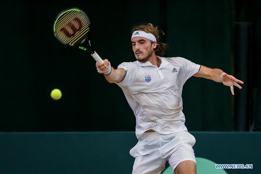 (SP)PHILIPPINES-MANILA-TENNIS-DAVIS CUP-GREECE VS PHILIPPINES