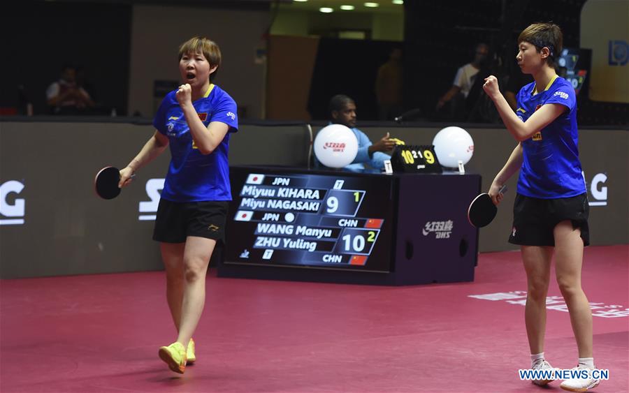 (SP)QATAR-DOHA-TABLE TENNIS-QATAR OPEN-WOMEN'S DOUBLES