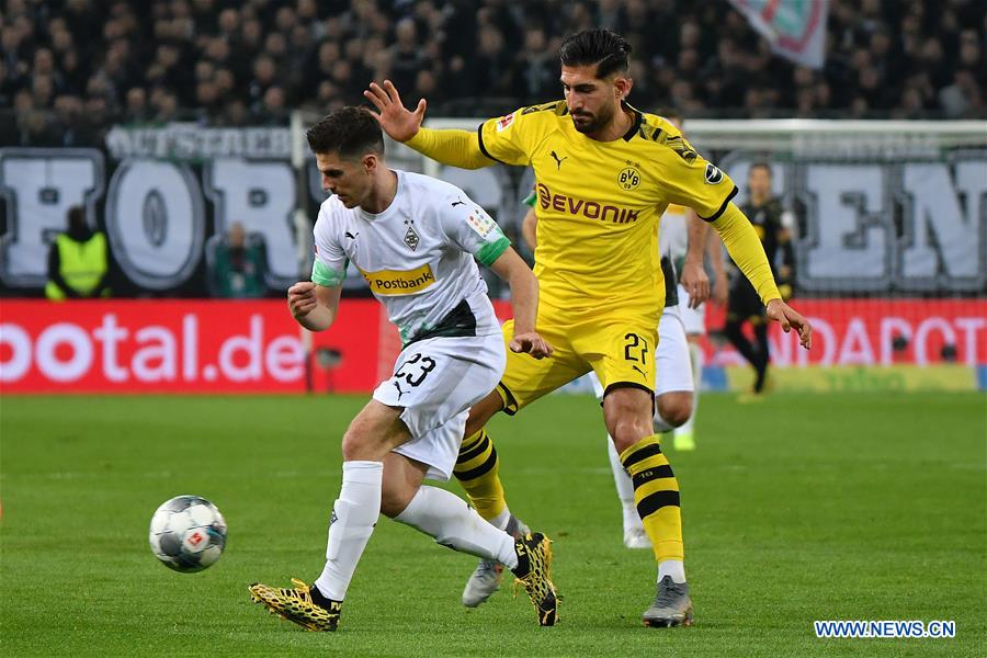 (SP)GERMANY-MONCHENGLADBACH-FOOTBALL-BUNDESLIGA-MONCHENGLADBACH VS DORTMUND