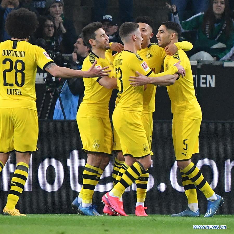 (SP)GERMANY-MONCHENGLADBACH-FOOTBALL-BUNDESLIGA-MONCHENGLADBACH VS DORTMUND