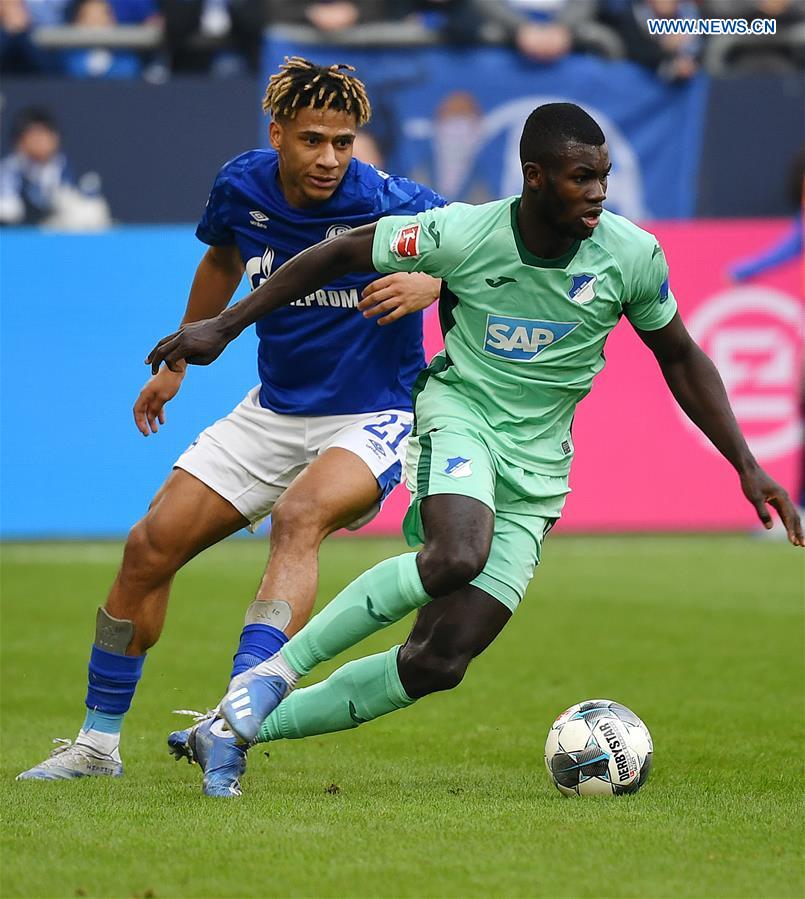 (SP)GERMANY-GELSENKIRCHEN-FOOTBALL-BUNDESLIGA-SCHALKE 04 VS HOFFENHEIM