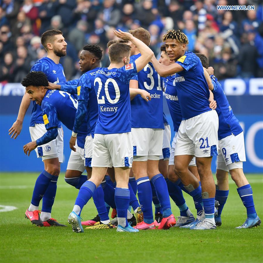 (SP)GERMANY-GELSENKIRCHEN-FOOTBALL-BUNDESLIGA-SCHALKE 04 VS HOFFENHEIM