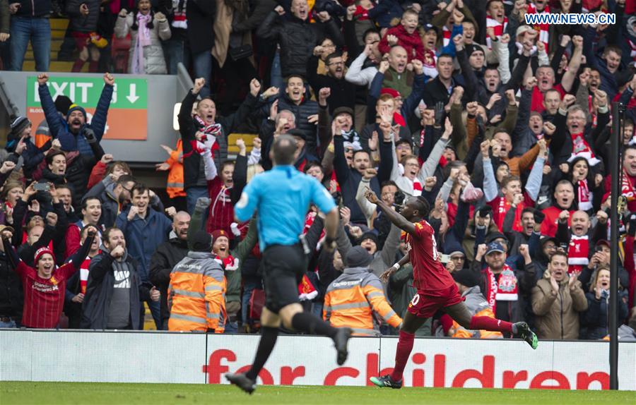 (SP)BRITAIN-LIVERPOOL-FOOTBALL-PREMIER LEAGUE-LIVERPOOL VS BOURNEMOUTH