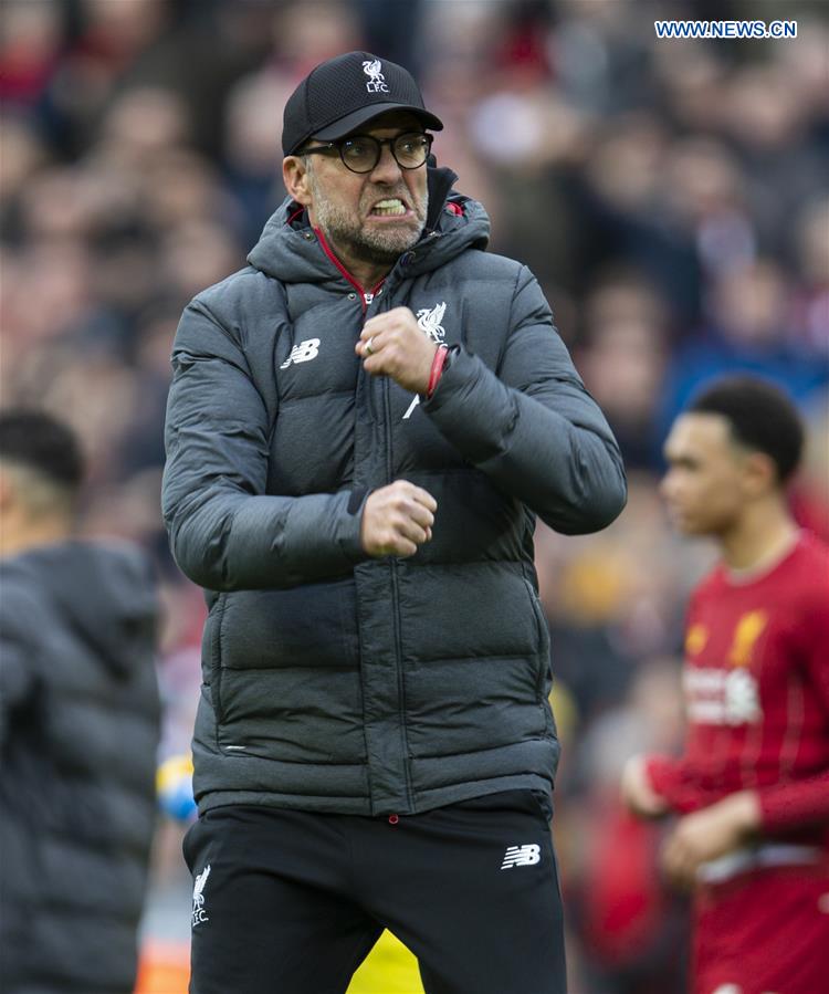 (SP)BRITAIN-LIVERPOOL-FOOTBALL-PREMIER LEAGUE-LIVERPOOL VS BOURNEMOUTH