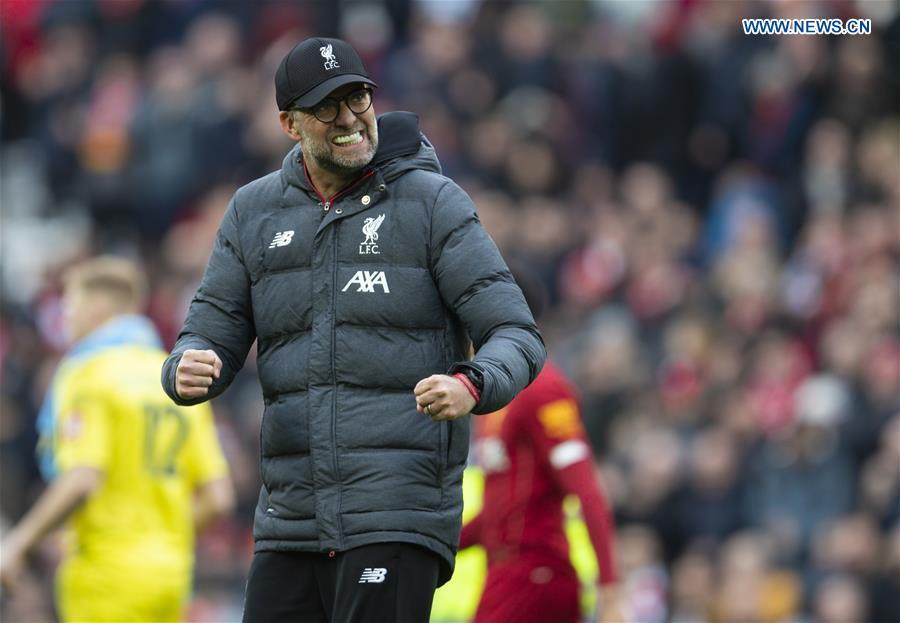 (SP)BRITAIN-LIVERPOOL-FOOTBALL-PREMIER LEAGUE-LIVERPOOL VS BOURNEMOUTH