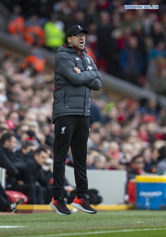 (SP)BRITAIN-LIVERPOOL-FOOTBALL-PREMIER LEAGUE-LIVERPOOL VS BOURNEMOUTH