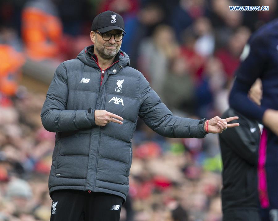 (SP)BRITAIN-LIVERPOOL-FOOTBALL-PREMIER LEAGUE-LIVERPOOL VS BOURNEMOUTH