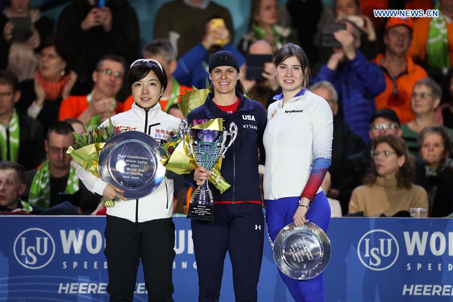 (SP)NETHERLANDS-HEERENVEEN-ISU WORLD CUP-SPEED SKATING-FINAL